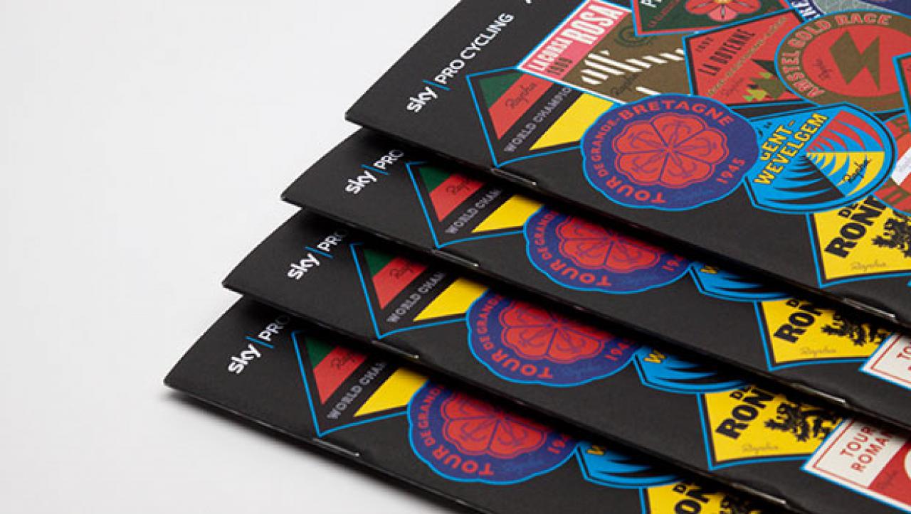 Rapha launches Team Sky Season Guide sticker book plus limited